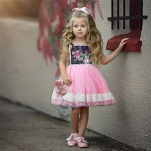 Платье для маленьких девочек г., винтажные праздничные платья для девочек, платье принцессы на день рождения для 1 года одежда для малышей, костюм kiz cocuk L13