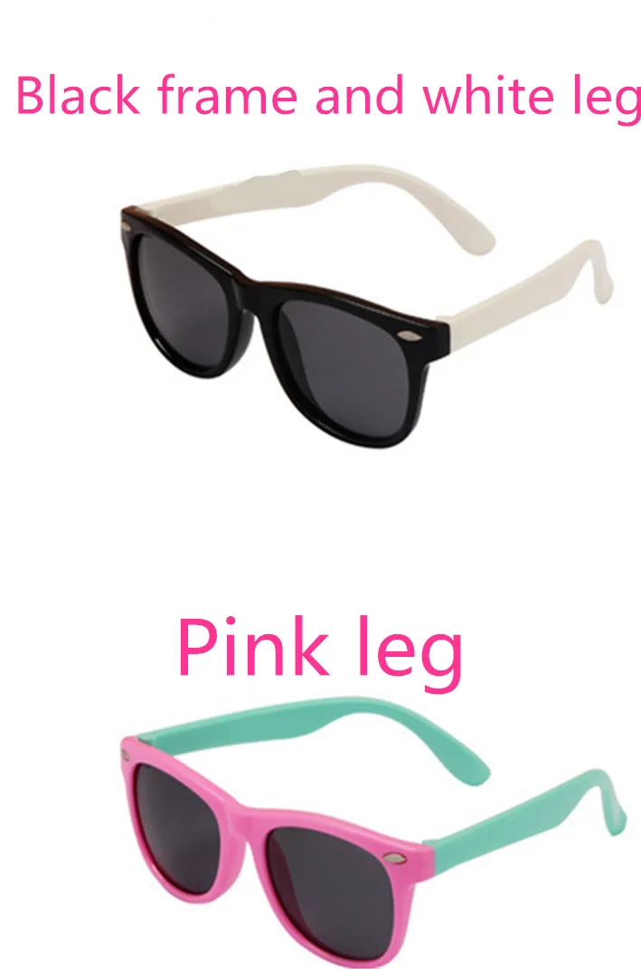 ASUOP2017silicone children sunglasses men and women children sunglasses boy girl safe shade baby glasses square UV400 sunglasses (10)