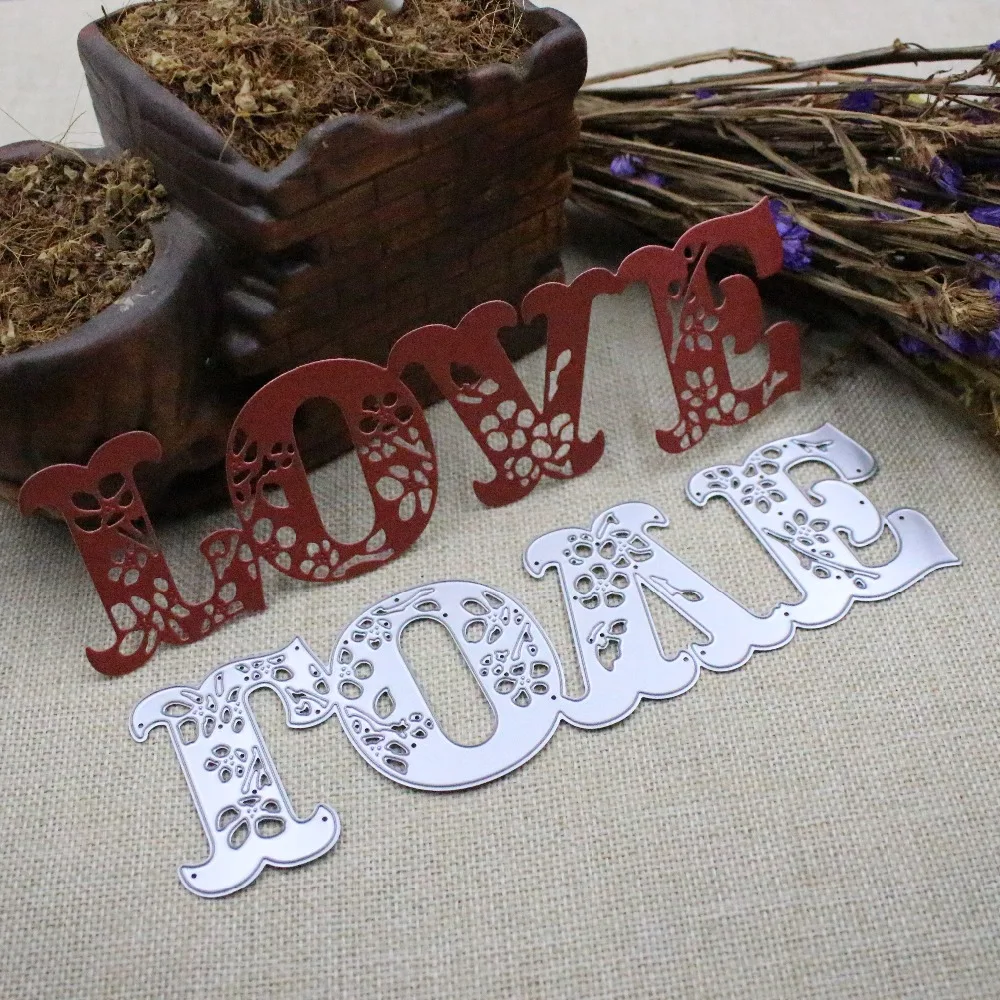 

Metal Cutting Dies for Diy Scrapbooking Die Cut New 2018 Cuts for Paper Card Making Craft Embossing Photo big love