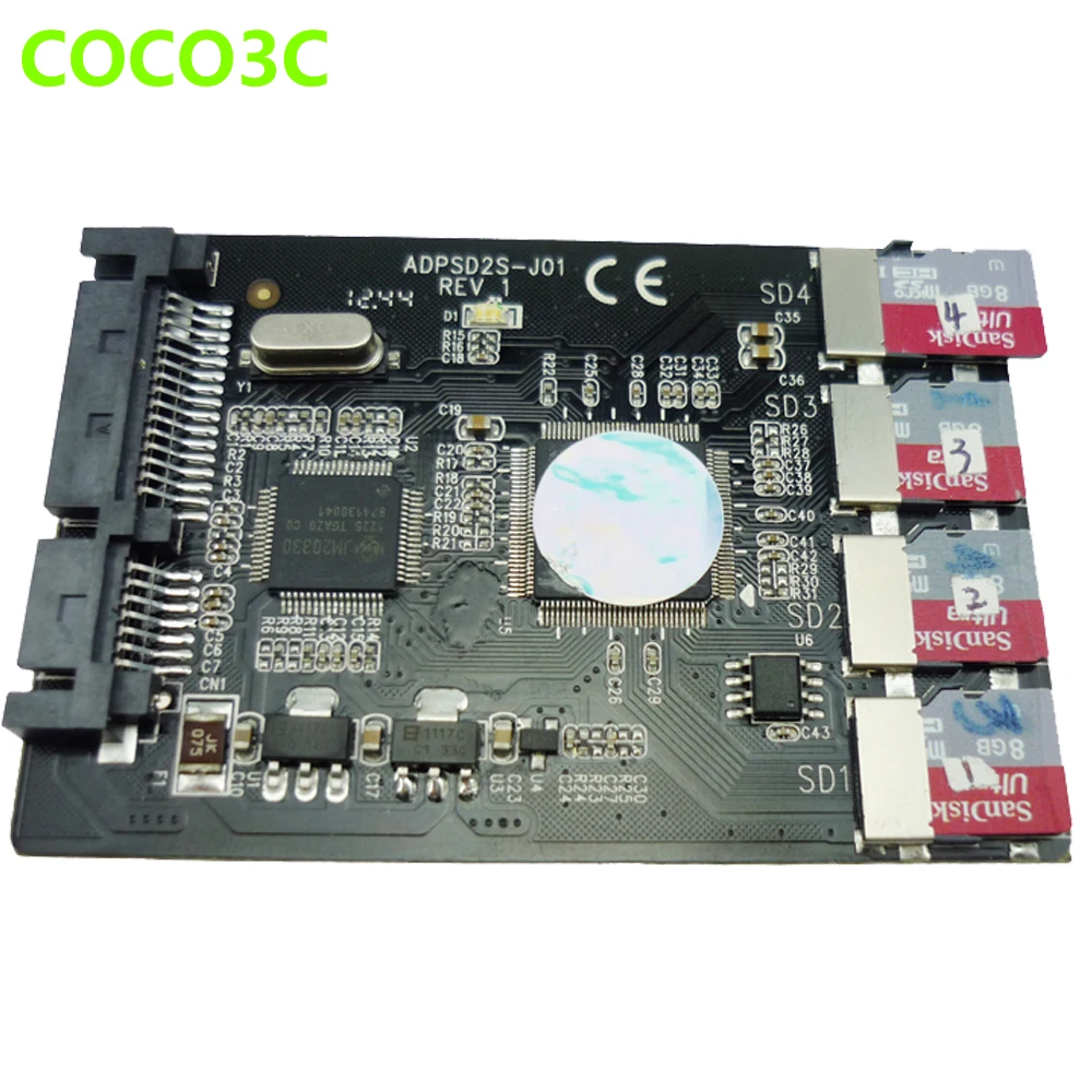 aliexpress buy free shipping 4 micro sd card to 22pin sata adapter card 2 5 quot hdd enclosure aliexpress buy free shipping 4 micro sd card to 22pin sata adapter card 2 5 quot hdd enclosure