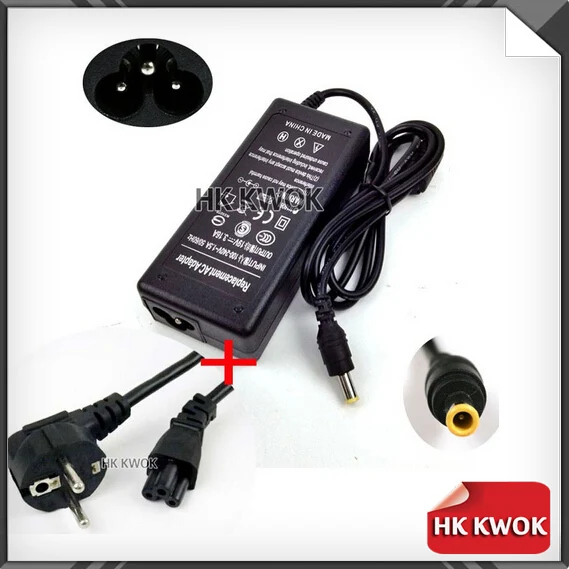 Зарядное устройство для ноутбуков 19 в 3 16 а 5 х 0 мм AC шнур питания samsung R478 R440 R780 R453 R528