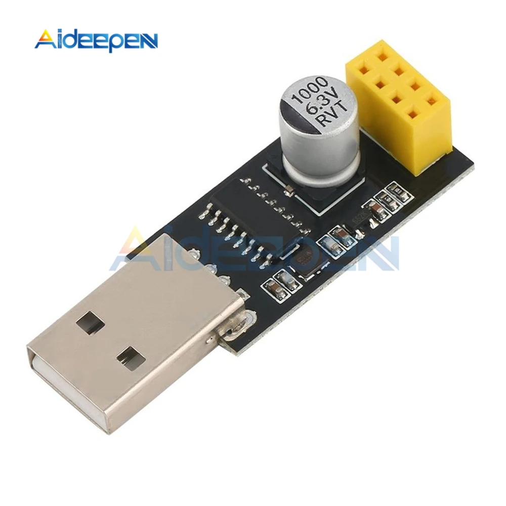 USB к ESP8266 ESP 01 Wifi модуль CH340 адаптер компьютер телефон Беспроводная связь