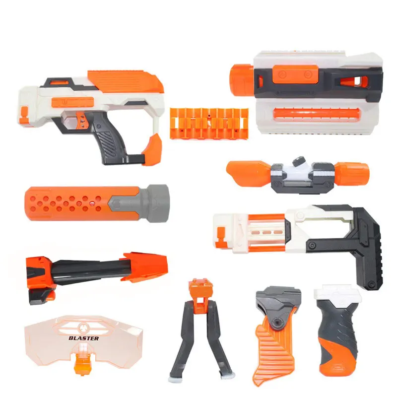 Tactical Toy Gun Modification Accessories Component for Nerf Magazine Compatible Kids Mini Toys Safe Outdoor | Игрушки и хобби