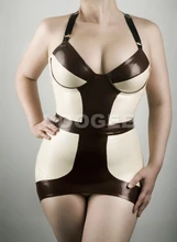 Skintight latex font b dress b font sexy fancy font b dresses b font
