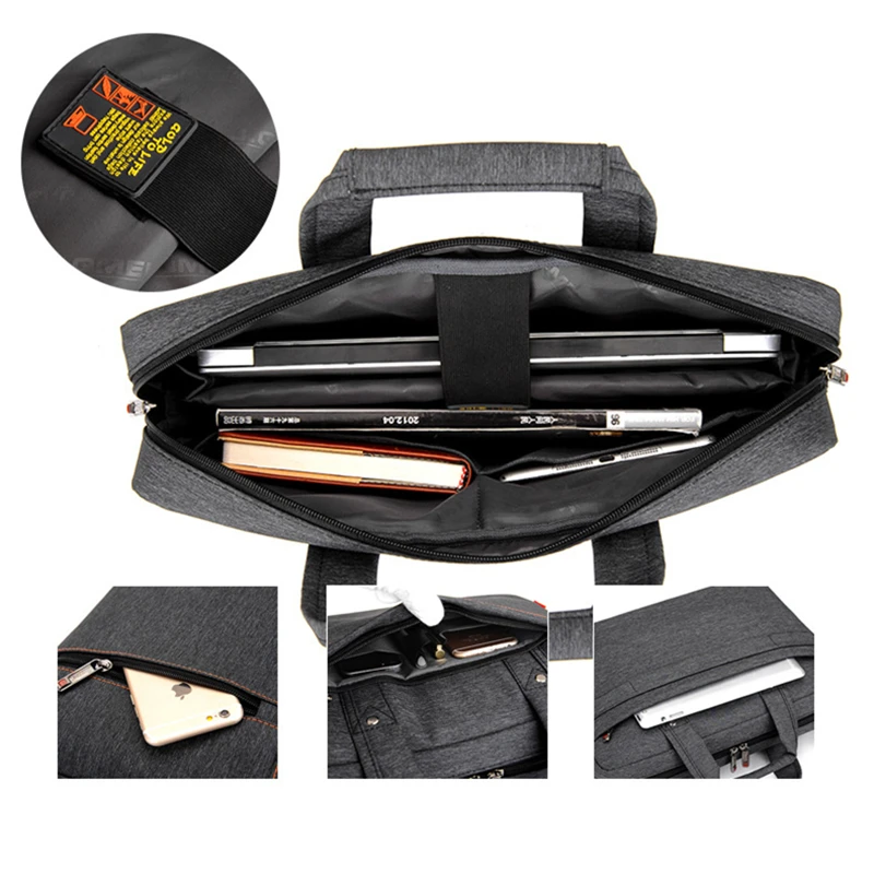 Laptop bag 17.3 17 15 14 13 inch Shockproof airbag waterproof computer bag men and women luxury thick Notebook bag 2018 new