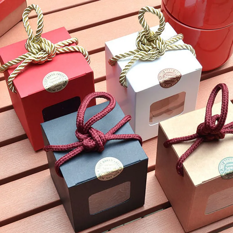 120pcs-lot-Creative-design-kraft-paper-gift-box-With-Clear-Window-honey-jam-tea-brown-sugar (1)