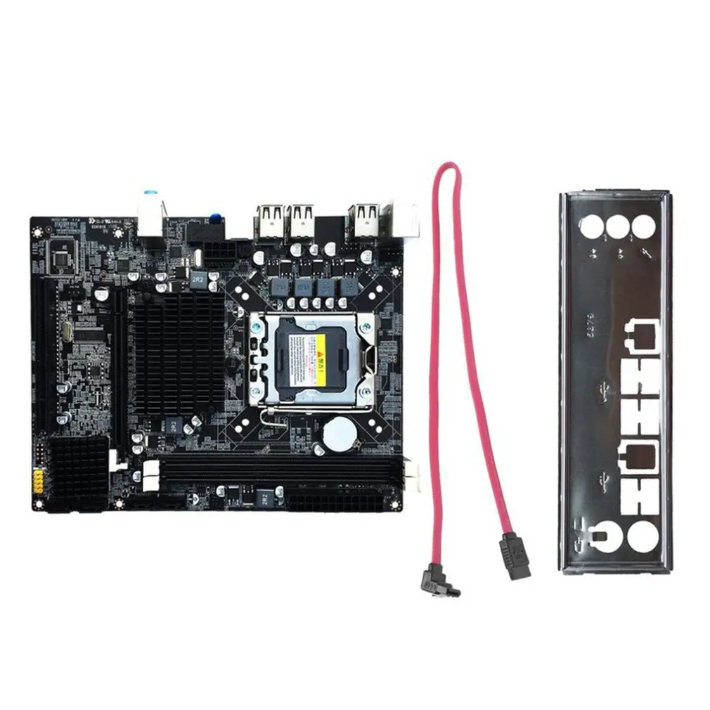 

X58 Deluxe Version Motherboard Mainboard 1366Pin ECC Quad-Core Hexa-Core for intel X58 For ICH10 Chipset LGA1366 For i3/i5/i7