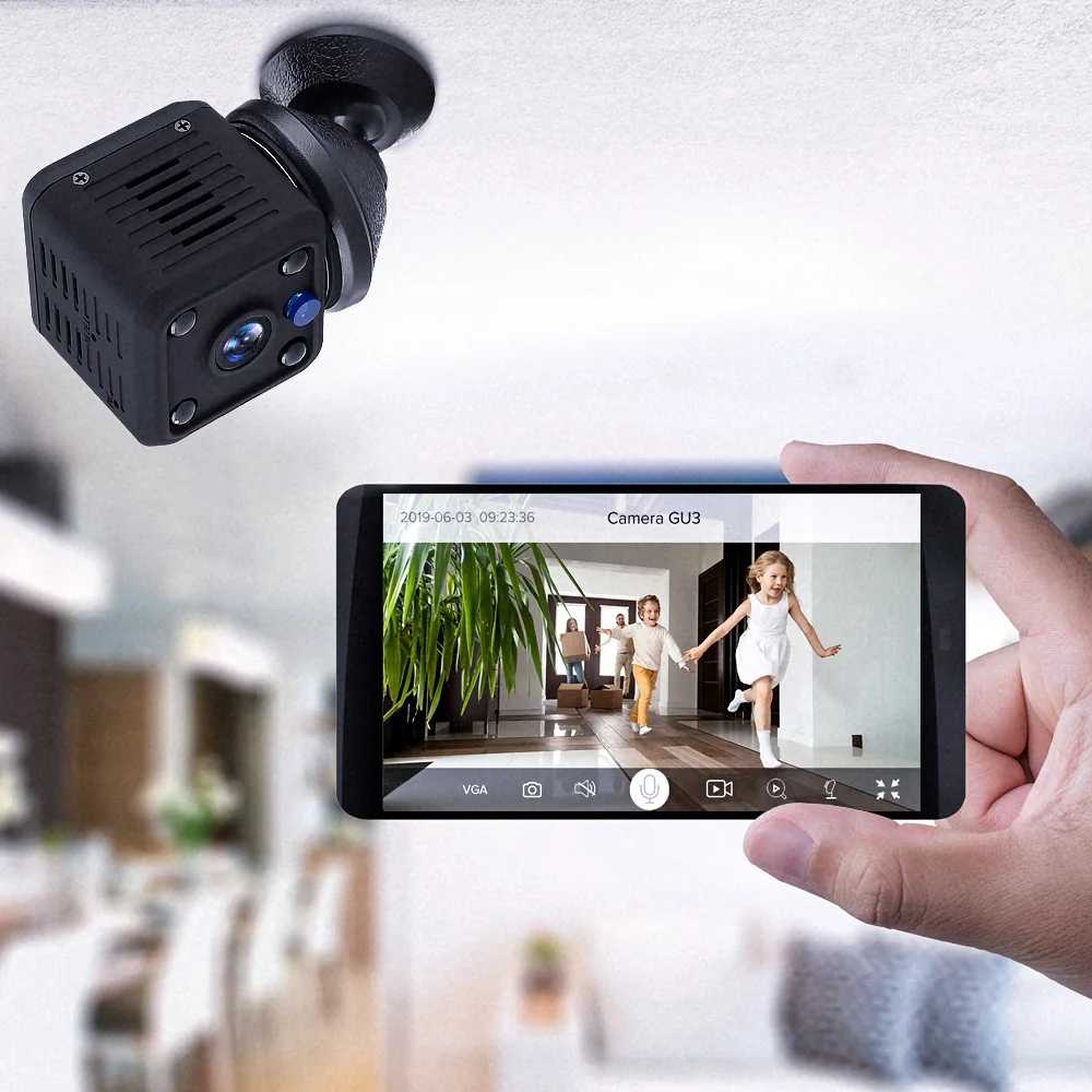 Boblov 1080 P Мини Wifi камера Беспроводные ip камеры для домашней безопасности