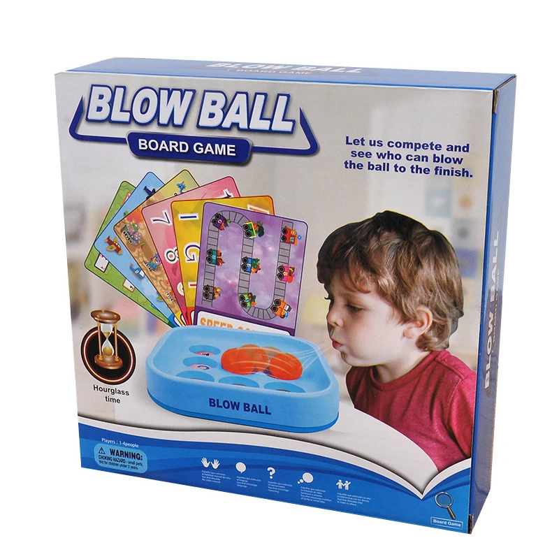 MINOCOOL 3D Puzzle Ball Blowing Game Memory and Intelligence Competition Game Kit Educational Toys For Children Adults