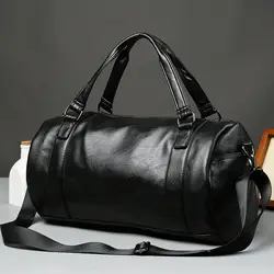 2019 дизайнерские классические Для мужчин ведро дорожная сумка PU кожаная сумка для багажа дорожная мужская сумка большие сумки дорожные