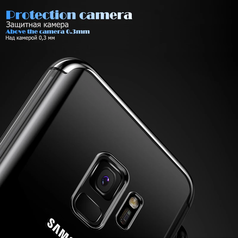 Роскошный позолоченный Мягкий ТПУ чехол для телефона samsung S8 S9 плюс A320 полное