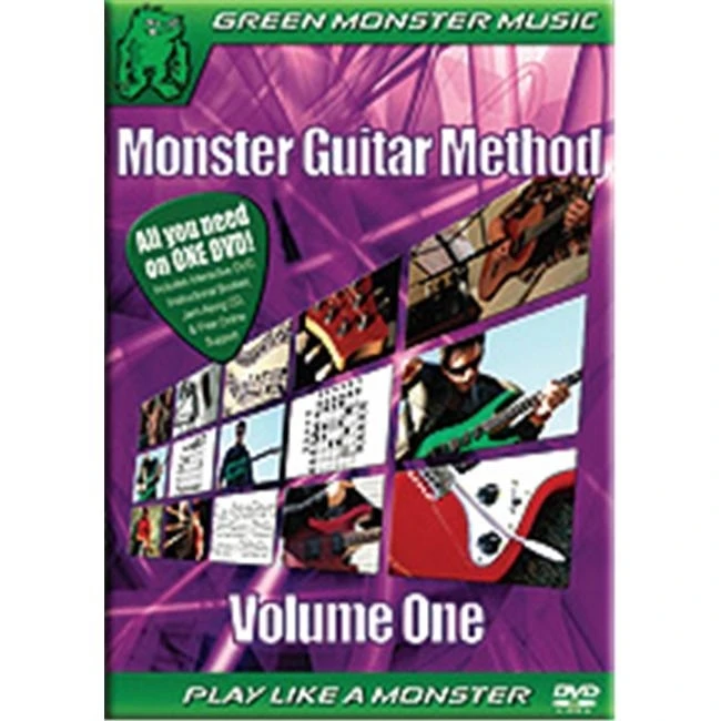 Alfred 41-ARD27256 Monster Guitar Method- Volume 1 - Music Book
