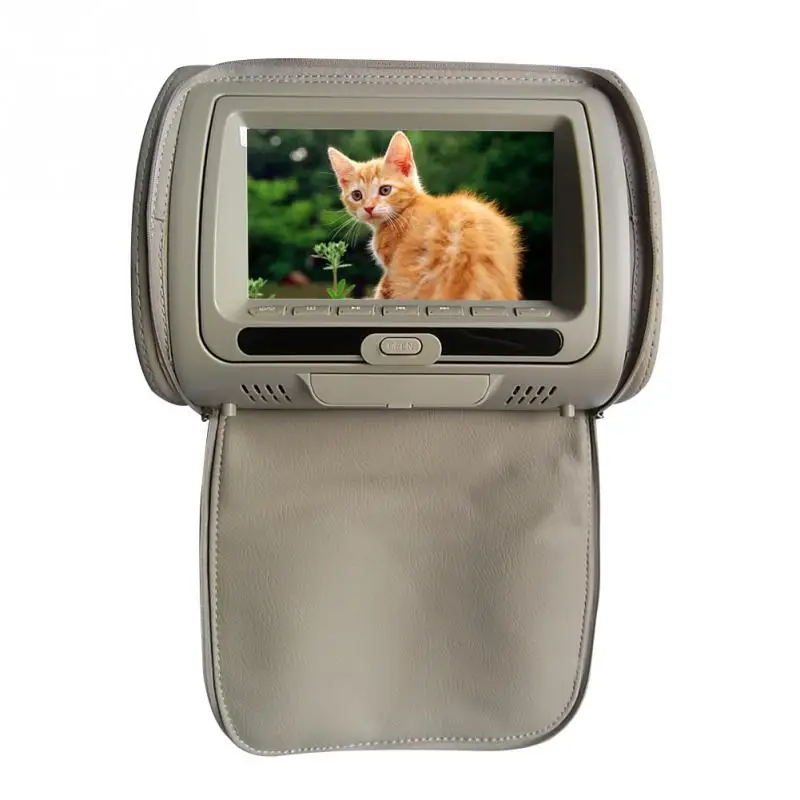

Auto Headrest Bag DVD Monitor Car Headrest Monitor DVD HD Display 7 Inch DVD MP5 USB LCD Screen Car Pillow Headrest Monit