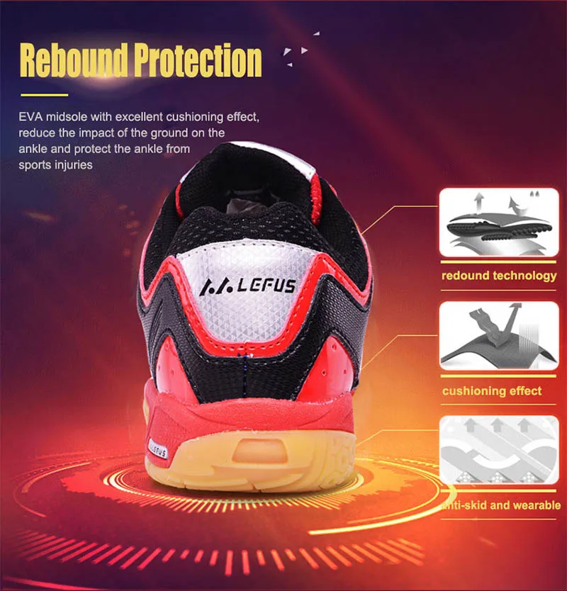badminton shoes breathable (5)