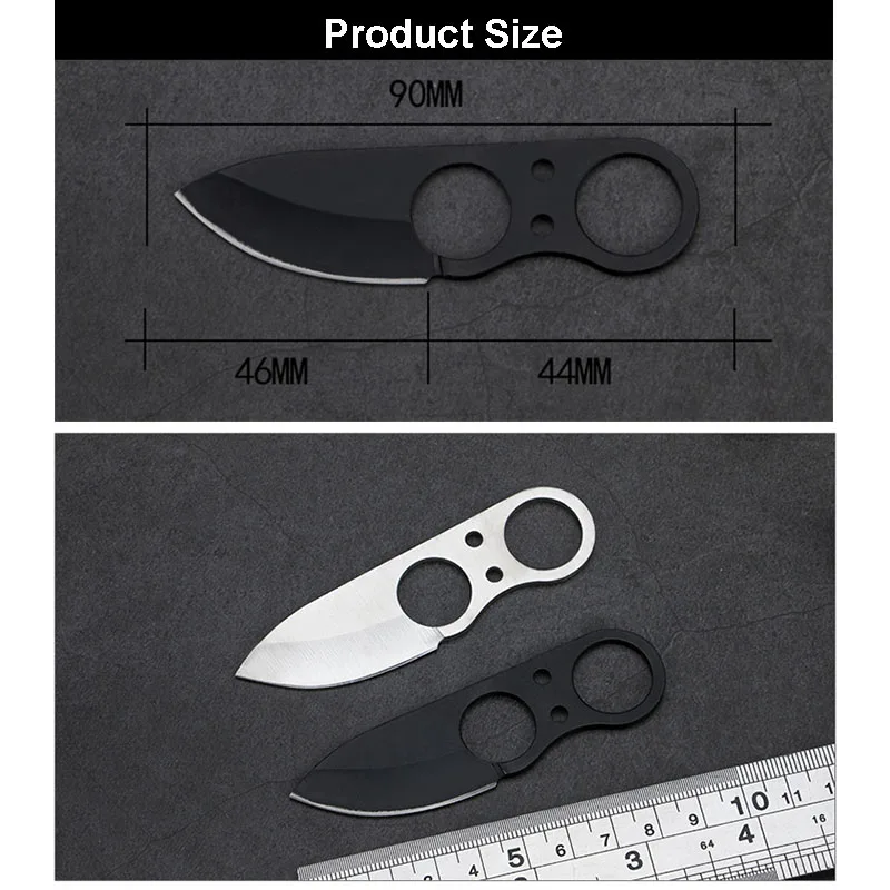 Высокое качество, маленький карманный прямой нож для самозащиты, нож с пряжкой, карабин, для спорта на открытом воздухе, кемпинга, тактический острый нож