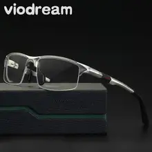 Viodream, новинка, мужские спортивные очки с алюминиево-магниевой оправой, полуоправы для очков, очки по рецепту, оптические очки, оправа Oculos