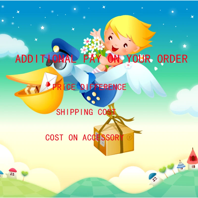 

Additional pay for your order shipping accessory price difference