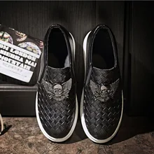 2016 New Fall Fashion Metal Rock Style font b Women b font Casual Shoes a Pedal