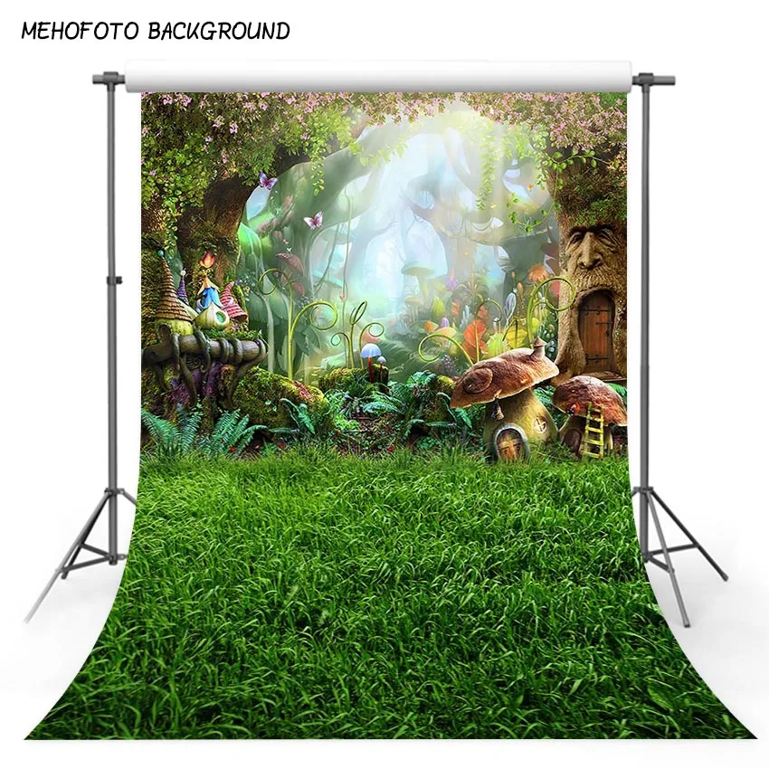 5X7ft Art fabric photography backdrops fairy tale dreamlike nature forest backdrop vinyl fotografia backgrounds for photo studio 5X7ft Art fabric photography backdrops fairy tale dreamlike nature forest backdrop vinyl fotografia backgrounds for photo studio