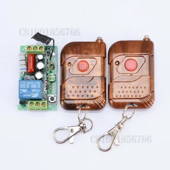 

220V 1CH 10A 1000W Remote Light Switch Latched Wireless Remote Control Power Switch Receiver&2Transmitter. FreeShipping