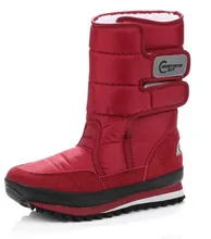 2017 Chaussures De Noël Santa Claus Chaussures Hiver Femmes Mans Bottes Rouge Bottes Chaussures de Neige Plus La Taille USA Chaude. ZYMY-xz-29