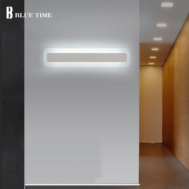 120 100 80 60 40cm LED Wall Light Acrylic Modern Sconce Wall Lamp For Bathroom Lamp Bedrom Bedside  - 32861748161