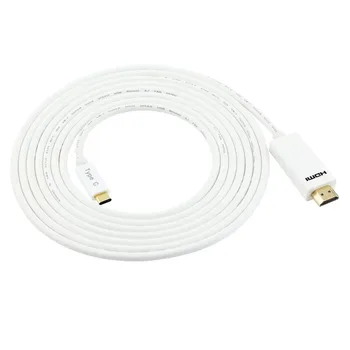 

USB-C USB 3.1 Type-C to HDMI 2m 3m Converter Adapter cable 2K*4K 200cm 300cm 2 meter 3 meter for New Macbook 12" Air