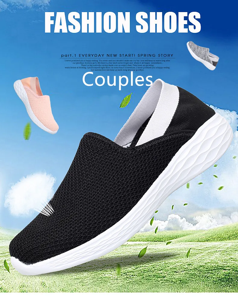 SERENE Brand Men Sneakers Breathable Sneaker Man Outdoor Sports Slip-on Summer Lovers Shoes Breathable Mesh For Comfortable Shoe (1)