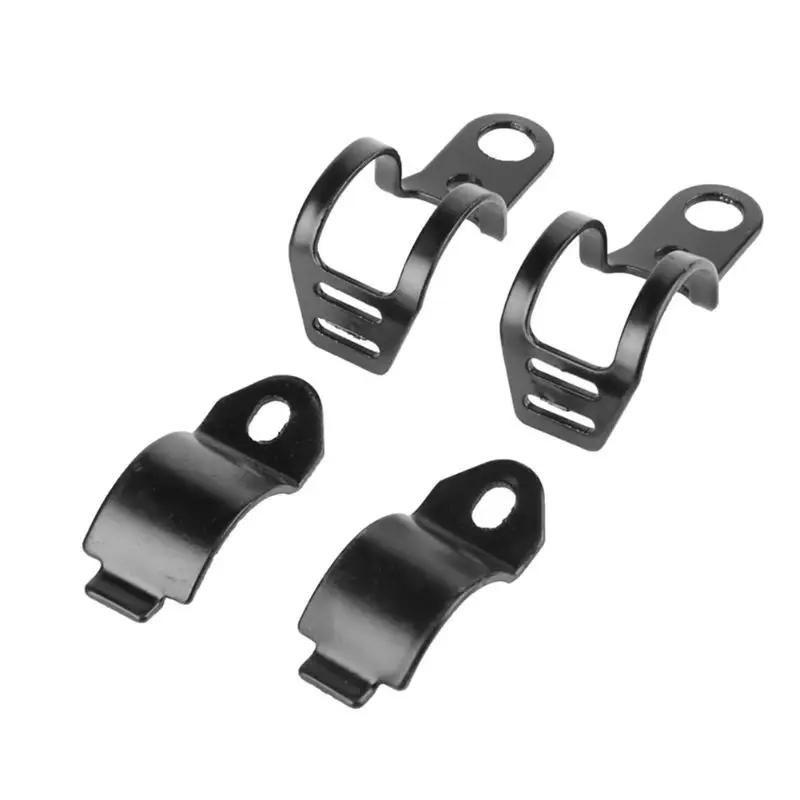 

2pcs/lot Motorcycle Turn Signal Light Fork Clamps Mount Light Holder lamp mount Bracket for 30MM-45MM front fork (Black)