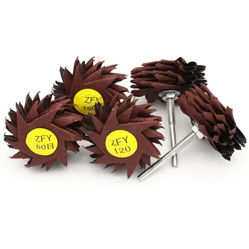 

1 pcs Hexagonal Sandpaper Wood Carving Six-petal Sand Cloth Woodworking Furniture Root Carving Furniture Polishing Wheel