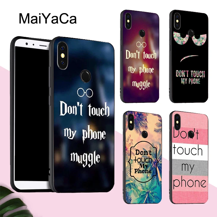 Чехол don't touch my для Xiaomi Redmi Note 11 10 9 8 Pro 10S 9A 9T Mi Lite 11T POCO X3 GT M3 M4 F3 | Мобильные телефоны