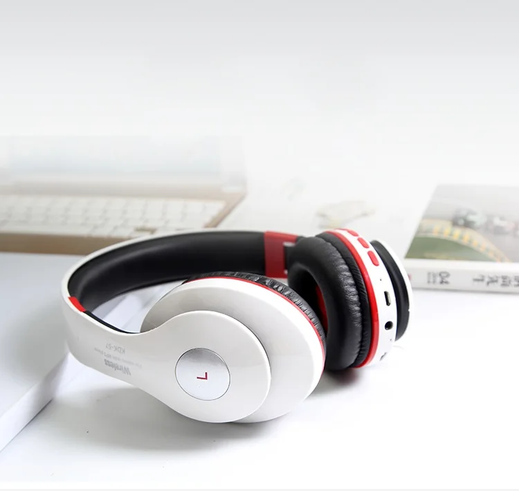MagiftK57 Wireless Bluetooth Headphones Support FM Radio TF Card 3.5mm Audio cable Wired Headset CVC6.0 for Xiaomi (3)