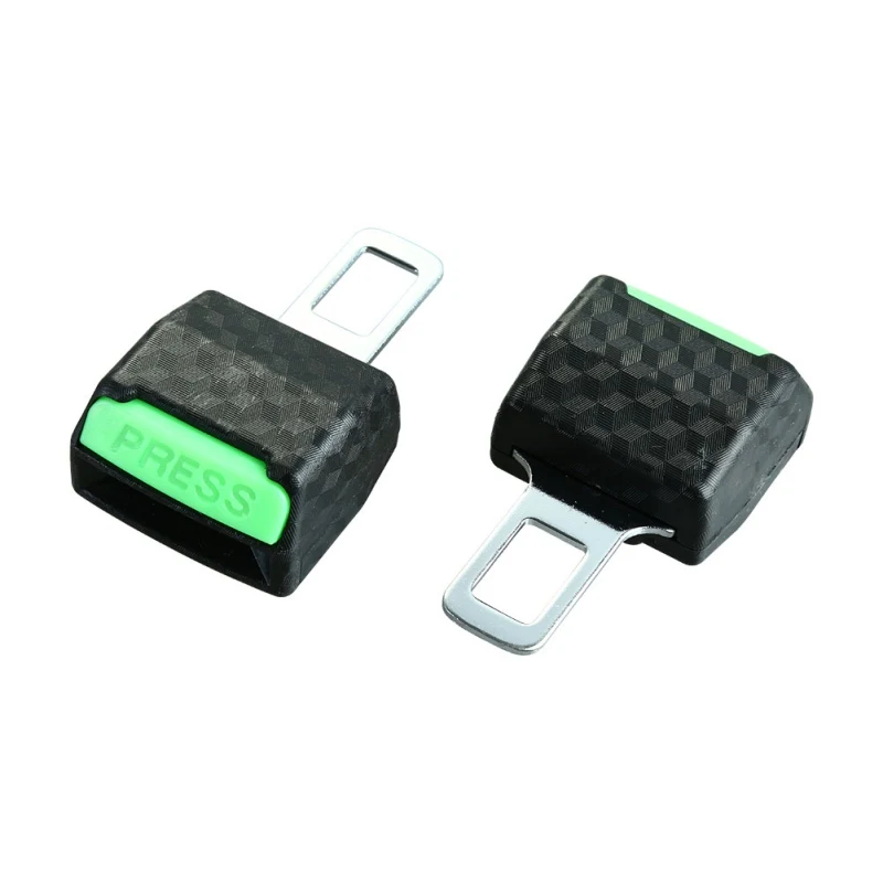 

Car Seat Belt Clip Car Universal Luminous Thickening Seat Belt Clip Safety Buckle Seat Belt Card Holder Drop Shipping
