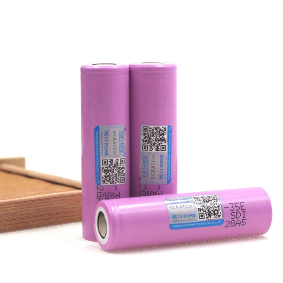 VARICORE 35e original power lithium battery 18650 3500mAh 3.7V rechargeable battery 18650 VARICORE 35e original power lithium battery 18650 3500mAh 3.7V rechargeable battery 18650