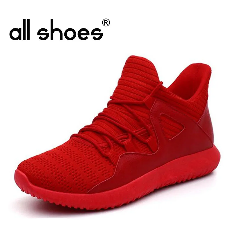 Men-Red-WHITE-BLACK-Mesh-Sneakers-Low-lace-up-Shoes-Male-Outdoor2018-Light-Trainers-Mens-casual (1)