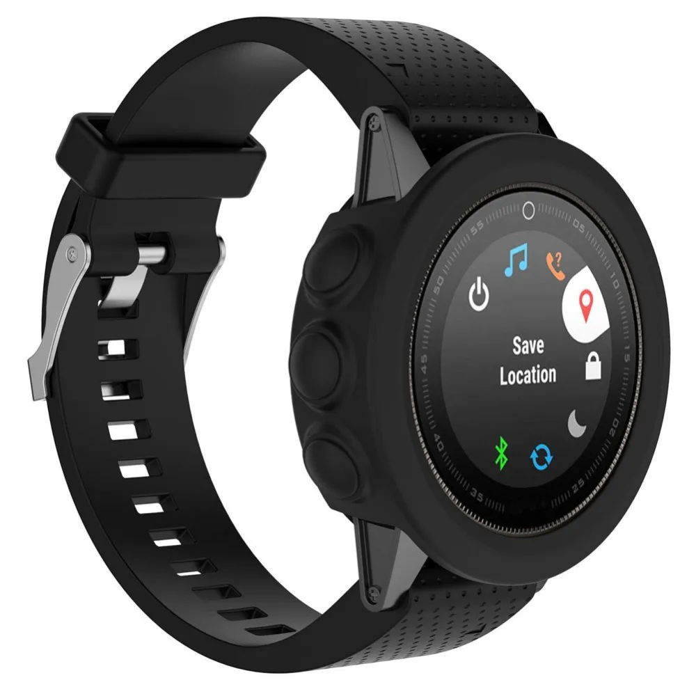 Мягкий силиконовый защитный чехол для смарт часов Garmin fenix 5/5S/5X аксессуары