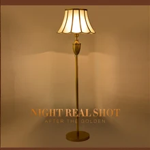 Роскошный медный напольный светильник royal fortuny Ретро Классический напольный светильник прикроватный домашний декор стандартная лампа