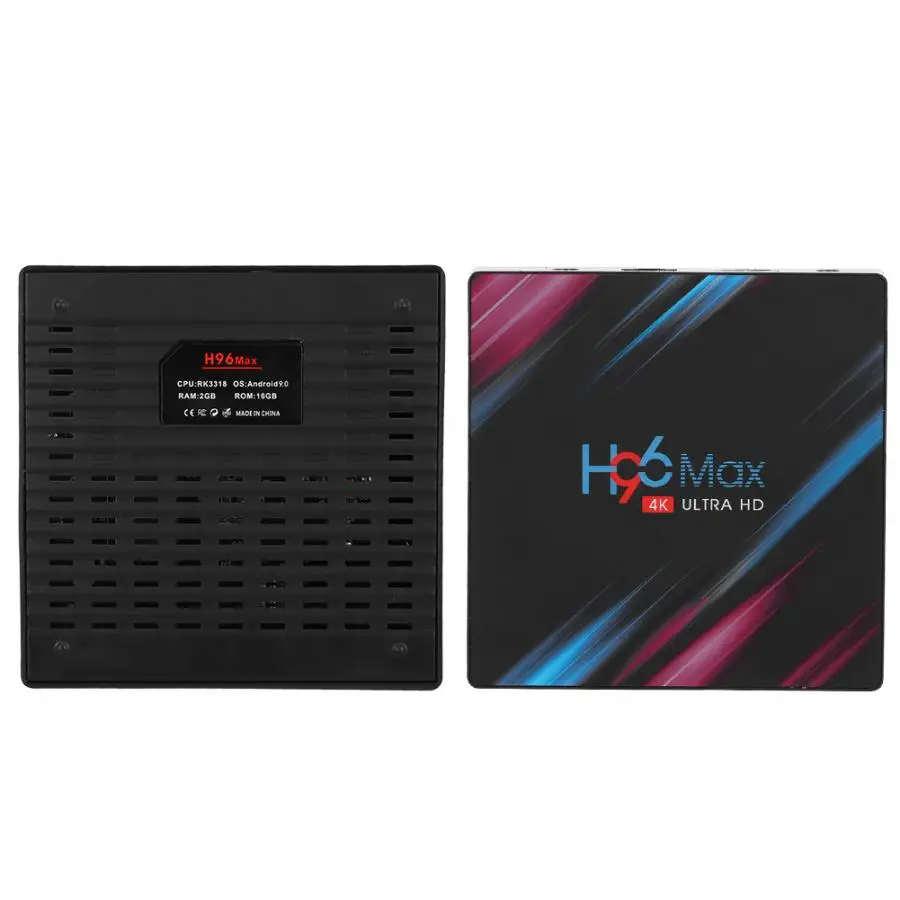 Smart tv HD tv Box H96 RK3318 4+ 32G двухчастотный WiFi+ Bluetooth для Android 9,0 tv Box Smart Android tv Box Android