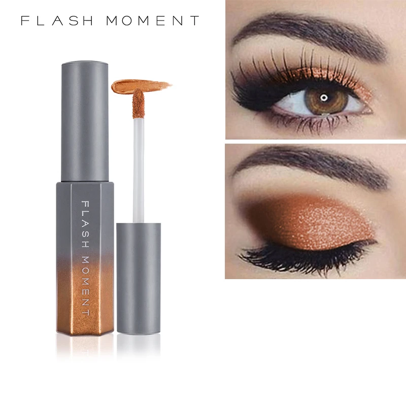 

Flash Moment Golden Eyeshadow 8 Colors Liquid Shimmer EyeShadows Glitter Shadow Eyeshadow Pallete Makeup Smokey Eye Shadow