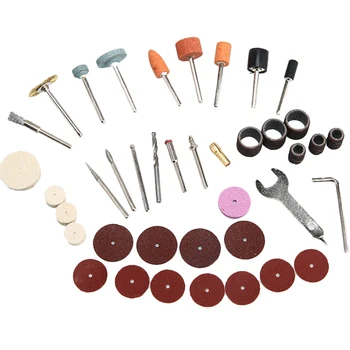 

40PCS/Set Electric Grinder Parts Hardware Tools Grinding DIY Polished Cutting Polishing Engraving Electric Rotary Tool