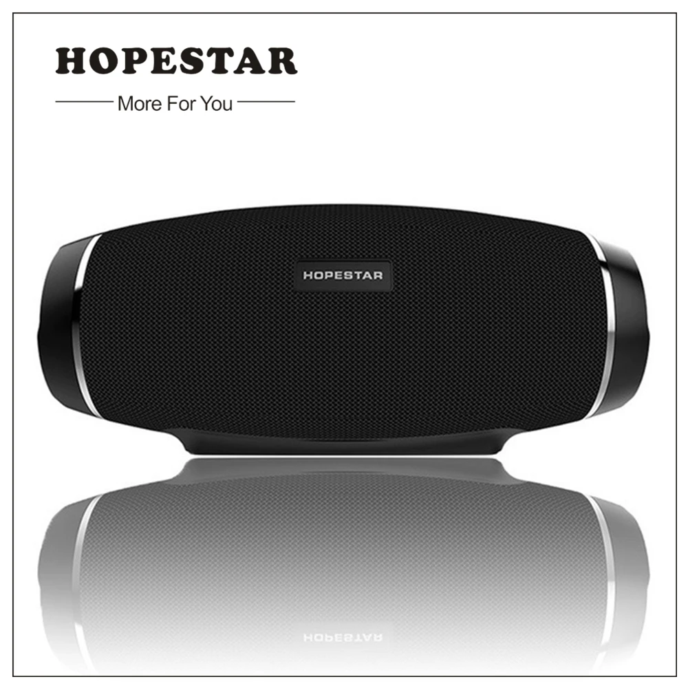 Hopestar регби беспроводной bluetooth динамик стереозвуковая панель водонепроницаемый сабвуфер Mp3 плеер tf usb для зарядки мобильного телефона