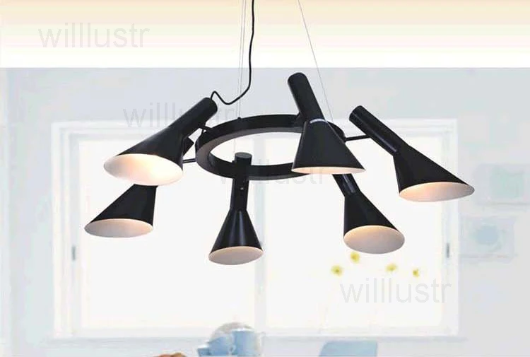 AJ подвесной светильник Arne Jacobsen металлический подвесной светильник ing столовая Конференц-зал офисный проектный светильник s