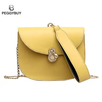 

Simple Flap Shoulder PU Leather Bags Women Girls Pure Color Mini Messenger Top-handle Bags for Women bolsa feminina Dropshipping