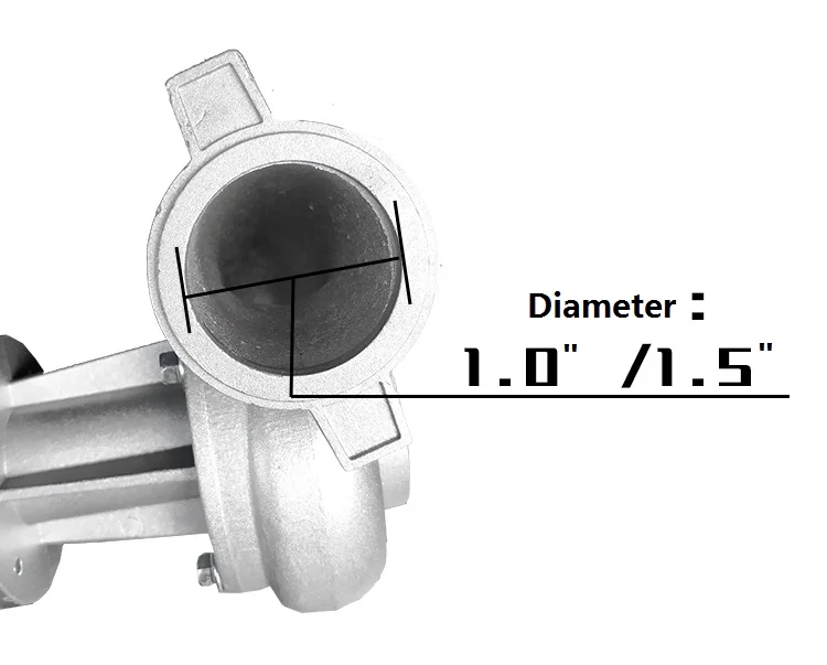 Кисточки резак газонокосилки запчасти 1 дюймов/дюймов для газонокосилки 1,5 воды лифт насос головы орошения сада инструмент снасти комплект