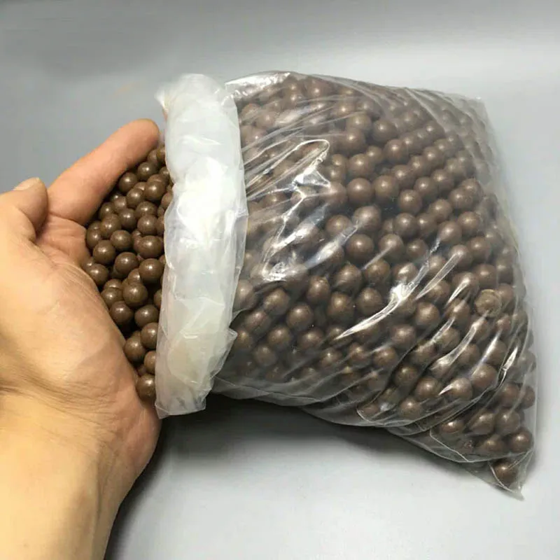 1000PCS 9-10mm Hunting Slingshot clay Drawing-board Ball Slingshot Beads Bearing of Mud Beads Ammo SolidBall Clay Mud Eggs