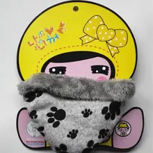 Модный шарф с кольцами для детей, зимний теплый шарф с кругами для мальчиков или девочек, хлопковый