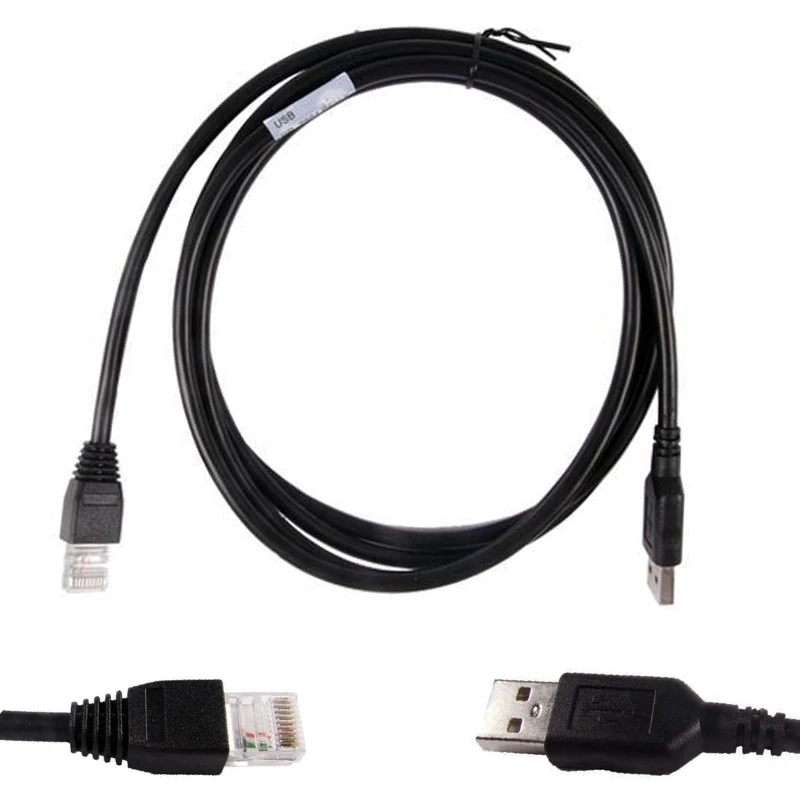 

2M USB Straight Cable For NCR 7884,Compatible Barcode Scanner Data Cable