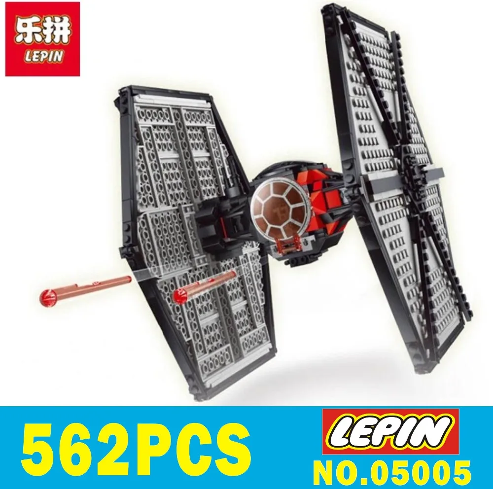 

LEPIN 05005 562pcs Star WAR First Order Special Forces TIE Fighter Model Building Block Bricks Toys for Children Compatible79210