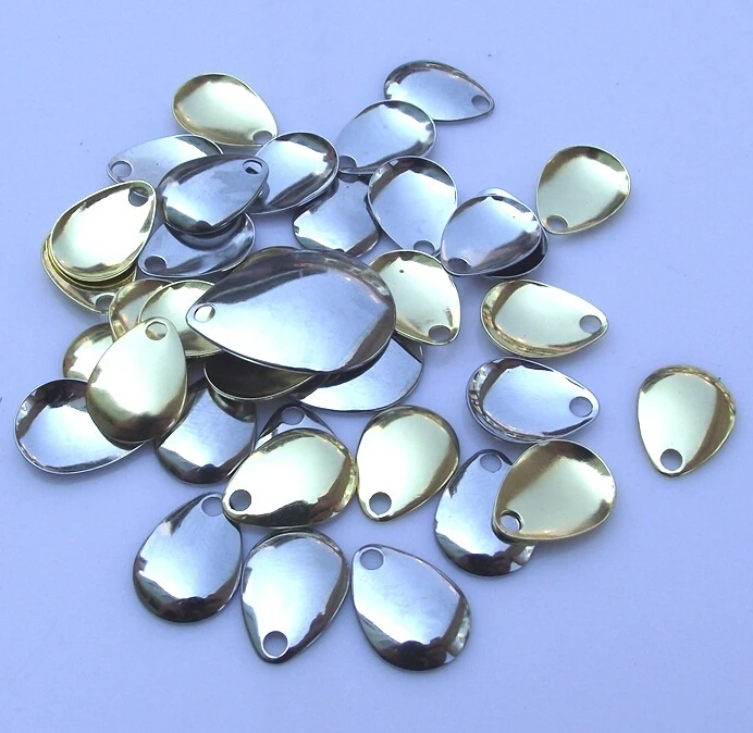 DIY spoon lure sequin the assembly parts of minnow popper vib pencil