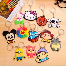 50 шт/партия Япония пользовательские мультфильм милашка Китти ПВХ брелки-цепочки мешок орнамент Висячие Детские сувениры для вечеринки ко дню рождения подарок